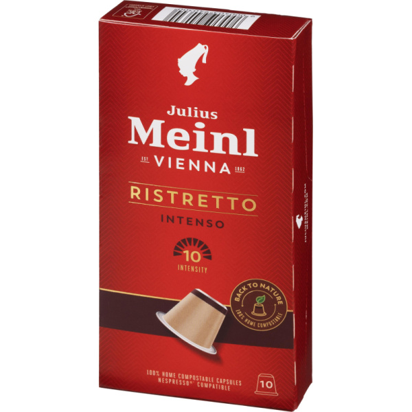 Кофе в капсулах Julius Meinl Ristretto Intenso BIO, 10 кап (94030)