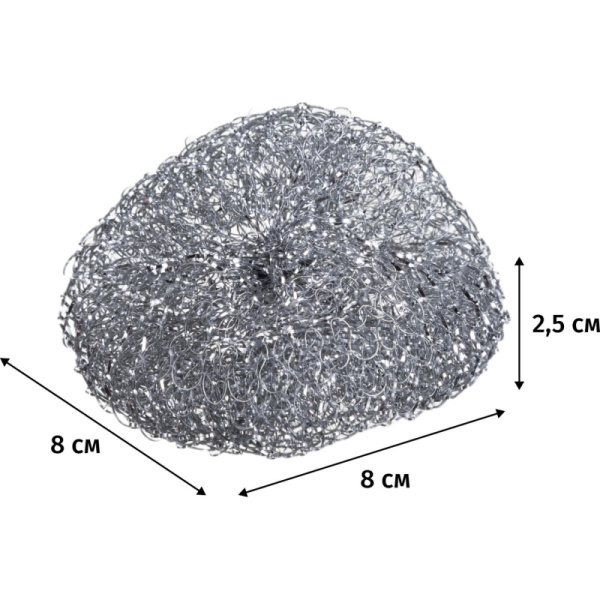 Губки YORK из нерж.стали 3шт/уп