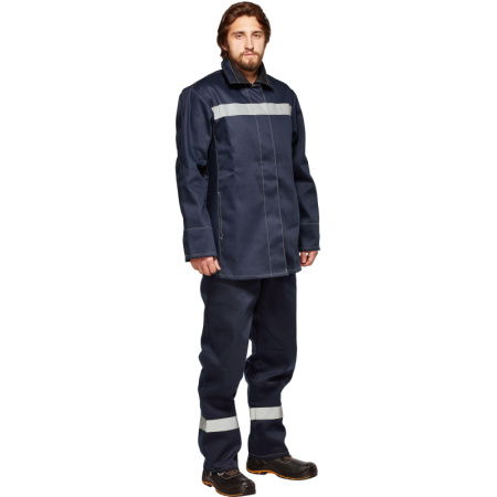 Костюм сварщика усиленый 100% х/б 450 г/м2 (модель КСТ06) (р.56-58) 182-188
