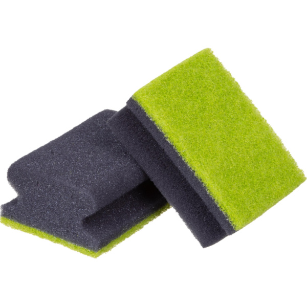 Губки для посуды Master FRESH BLACK профилированные 2 шт/уп