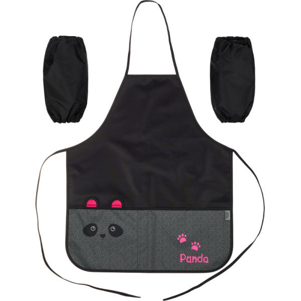 Фартук для труда Комус Класс Panda, ФН 41-1, 2 кармана