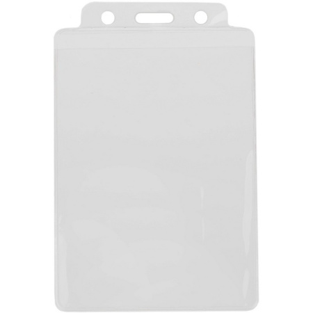 Бейдж 77x118мм Attache д/карт 71х100мм тесьма вертик.1017, 10 шт