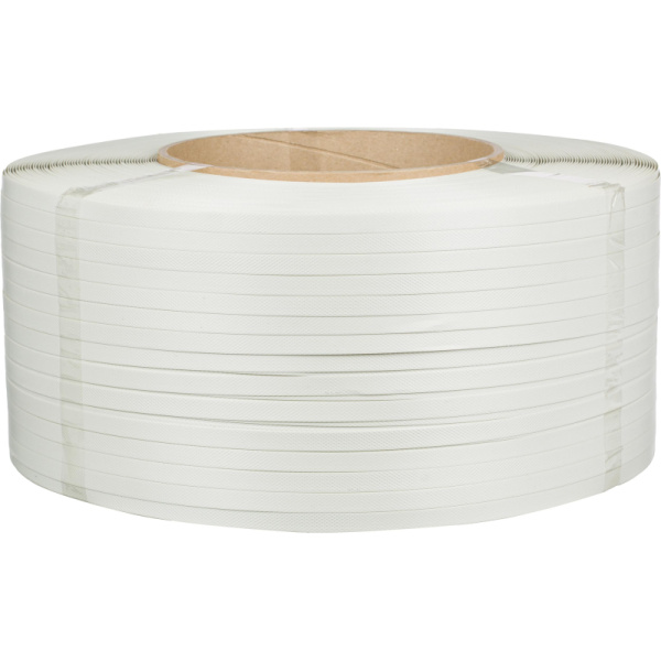 Стреппинг лента Полипропиленовая 12мм х 0,5 (3000 м.) Белая