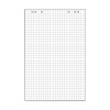 Блок бумаги для флипчартов клетка 67,5х98 10 лист. 80гр.