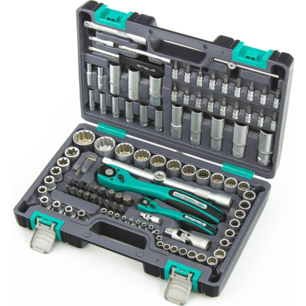 Набор инструмента Stels 109 предметов. 12 гранные головки (14122)