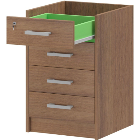 Тумба PT Арго Корпус приставной АТ-05 орех