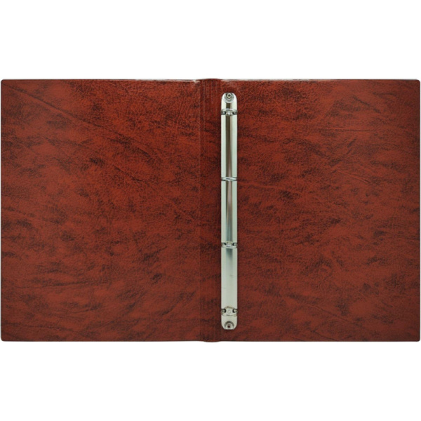 Папка адресная Меню на кольцах, 2891, коричневая