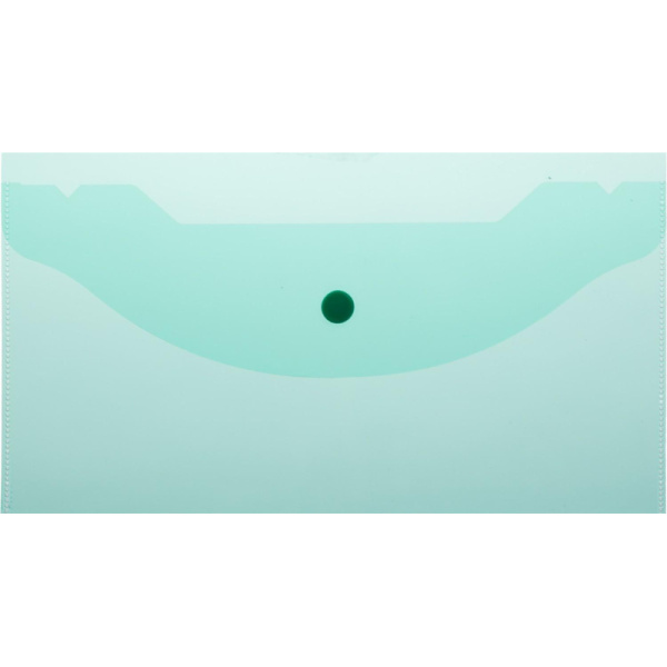 Папка-конверт на кнопке А6 135x250мм,Attache 180мкм, ассорти, 10шт.уп