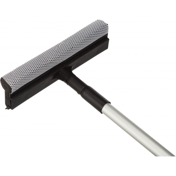 Швабра для мытья окон губка+сгон 25см+ телеск.ручка 120см