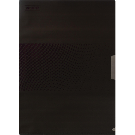 Папка уголок А4, 180мкм, Attache Digital ассорти, 6 шт.уп.