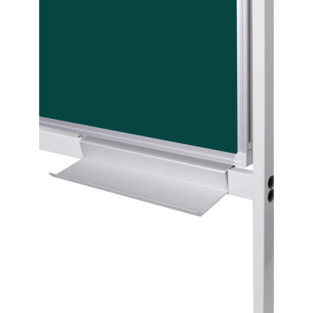 Доска магнитно-маркерная(бел)/меловая(зелен) Attache Twist 70х100вращ,ролик