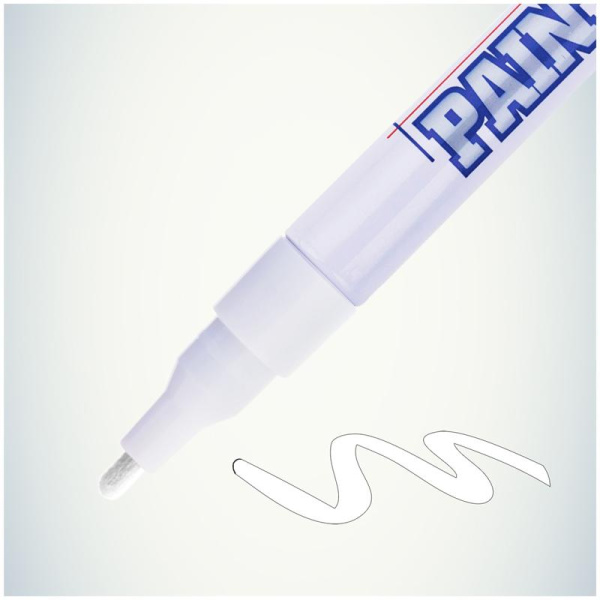 Маркер лаковый MunHwa 2 мм белый