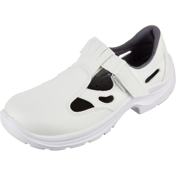 Полуботинки с перфорацией Brener 06102 белые (р.44)