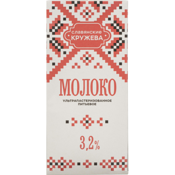 Молоко 3.2% ультрапастер. Узоры 1 л.