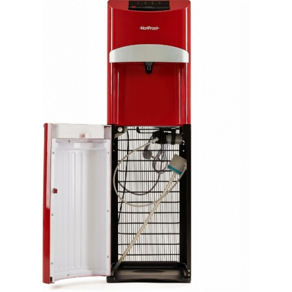Кулер для воды HotFrost 45A Red красный с чёрным, компрессорное охлаждение