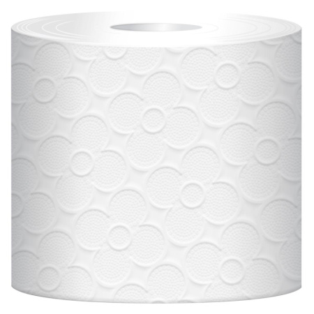 Бумага туалетная FAMILIA PLUS белая 2сл 8рул/уп,Новосиб