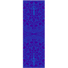 Коврик для фитнеса и йоги Larsen PVC фиолет.принт р180х60х0,5см 352557