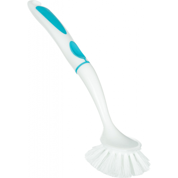 Щетка для мытья посуды Софтэль / Ballet белый/бирюзовый SV3081БЛБРЗ-25РS