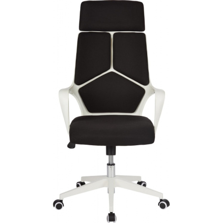 Кресло BN_Y_EСhair-680 TS ткань черный, пластик белый