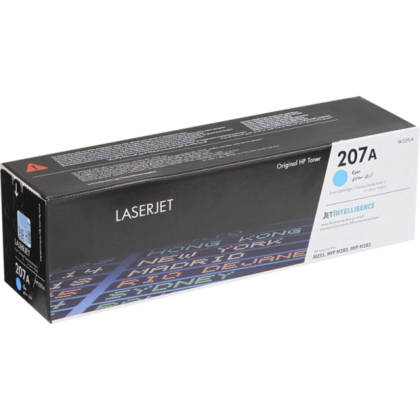 Картридж лазерный HP 207A W2211A гол. для LaserJet Pro M255/MFP M282/M283