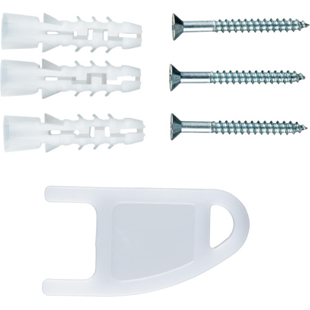 Дозатор для жидкого мыла Luscan Professional 500мл, бело-серый пластик