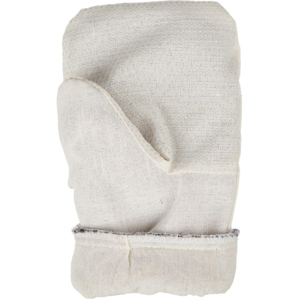 Рукавицы хб утепленные с наладонником ПВХ 5пар/уп