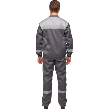 Костюм рабочий летний муж. л22-КБР т.сер./св.сер (р.48-50) 170-176