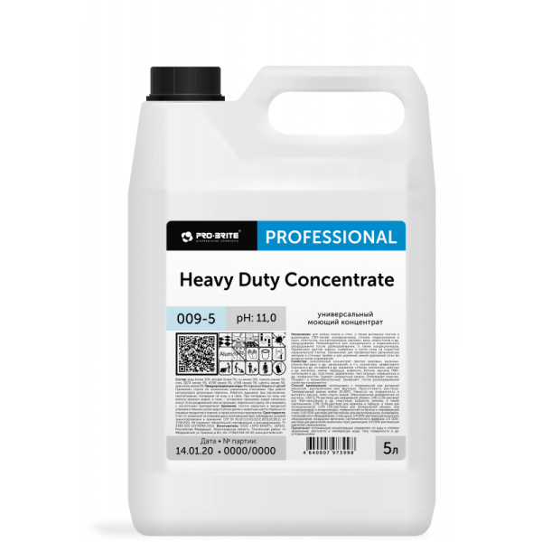 Профхим д/кухни универсал моющ,антижир Pro-Brite/HEAVY DUTY Conc., 5л