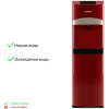 Кулер для воды HotFrost 45A Red красный с чёрным, компрессорное охлаждение