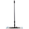 Швабра флаунд пласт 40х11 в сборе с насадк Soft микроф, телескоп.чер SV5102