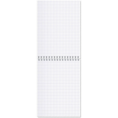 Блокнот на спир.А5 60л.STENOGRAPHY 6с10 клетк 40 в асс.