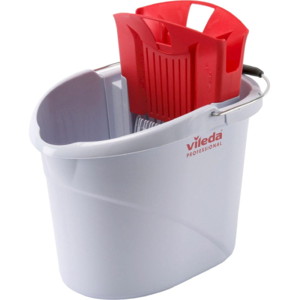 Ведро с отжимом Vileda УльтраСпид  Мини красное 10л 129687