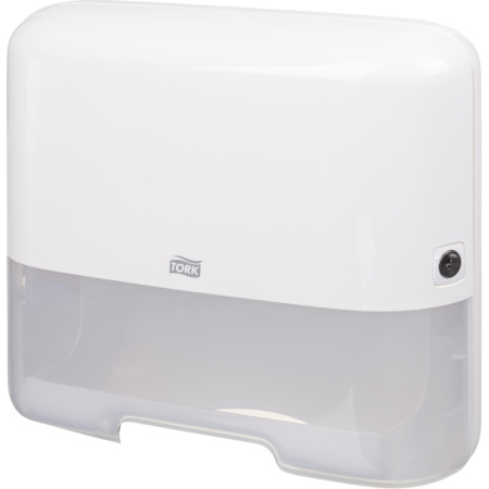 Диспенсер для полотенец лист.Tork Mini Singlefold H3 ZZ/С 553100 белый