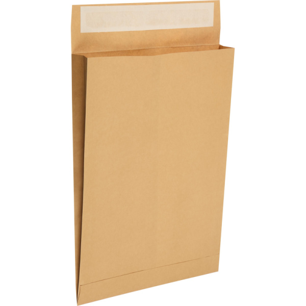 Пакет крафт E4 стрип Extrapack 300х400х40 120г 250шт/уп/6586