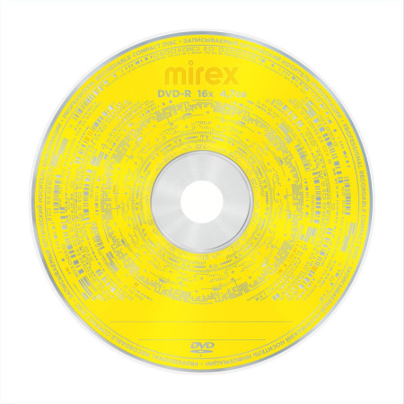 Носители информации DVD-R, 16x, Mirex, конверт/1, UL130003A1C