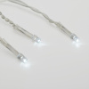 Гирлянда светодиодная Дождь 1,5x1,5 м, 144 LED, мерцание, белый,  235-035