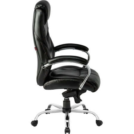 Кресло BN_Dp_Руководителя EChair-535 MPU к/з черный, хром