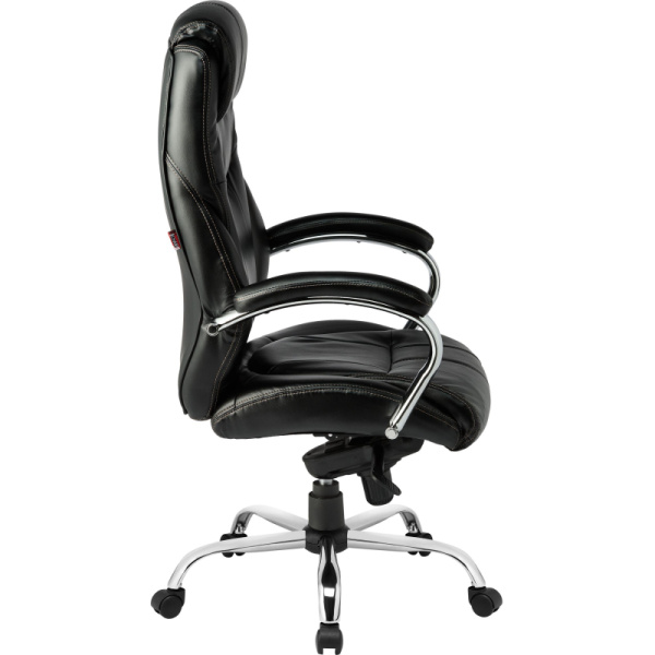 Кресло BN_Dp_Руководителя EChair-535 MPU к/з черный, хром