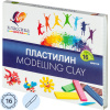 Пластилин классический Луч Классика 16 цв 320 г со стеком, 20С 1329-08