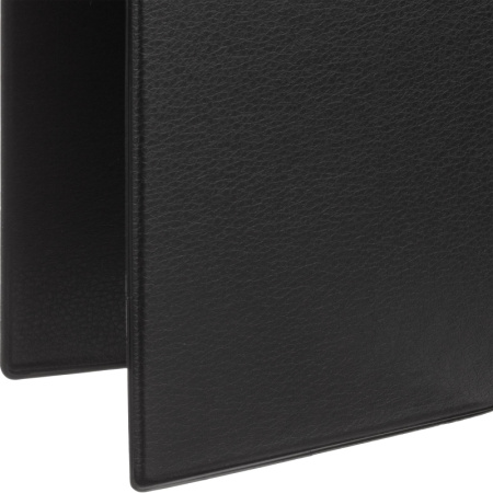 Папка с зажимом  черная Дания-Россия