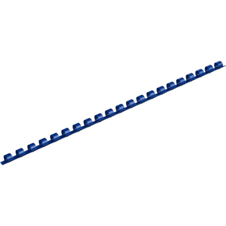 Пружины для переплета пластиковые Promega office 8мм синие 100шт/уп.