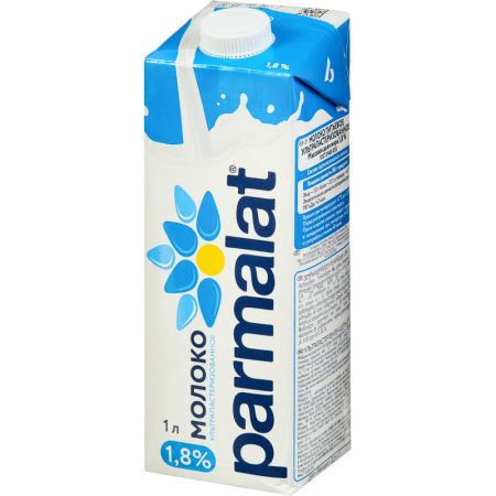 Молоко Parmalat  1,8% 1л
