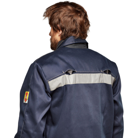 Костюм сварщика усиленый 100% х/б 450 г/м2 (модель КСТ06) (р.60-62) 170-176