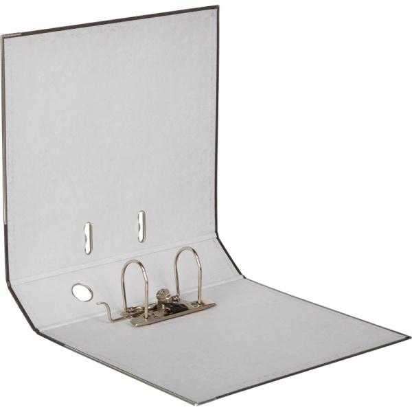 Папка-регистратор ATTACHE Colored 12734/20451, 75мм, черный,бум/бум