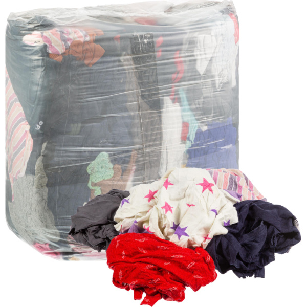 Ветошь цветной лоскут, 10кг