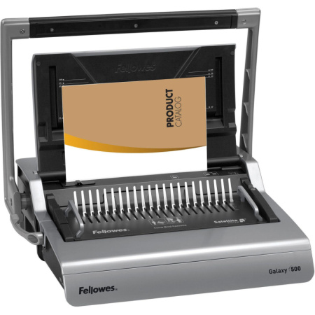 Брошюровщик Fellowes Galaxy, до300мм, до28л./до500л.,пл.пруж