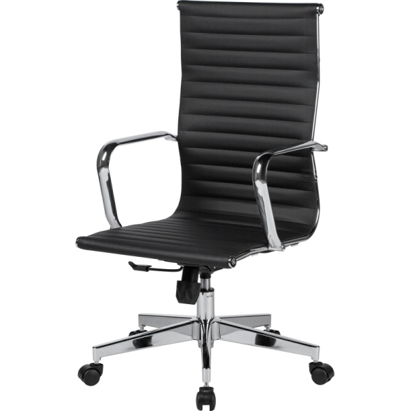 Кресло BN_Y_EChair-711 TPU к/з черный, хром