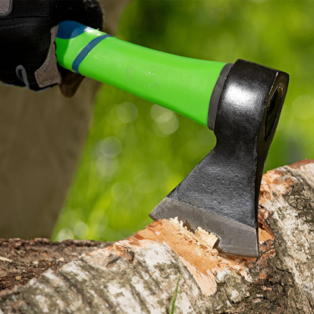 Топор 600 г фибергласовое топорище Сибртех 21644