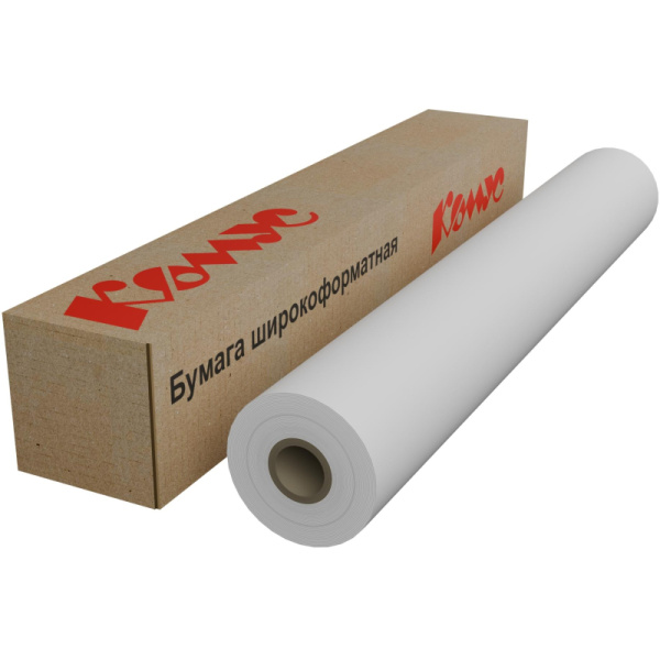 Бумага широкоформатная ProMEGA engineer Bright white 120г 610ммх30м 50,8мм