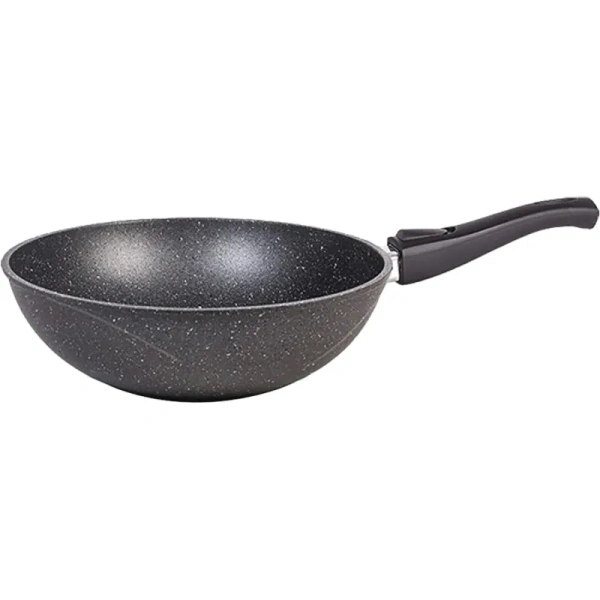 Сковорода ВОК л/алюм 28см МЕЧТА со съемной ручкой (078802)